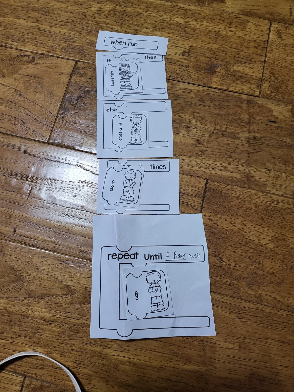 Classroom Arrangement Example